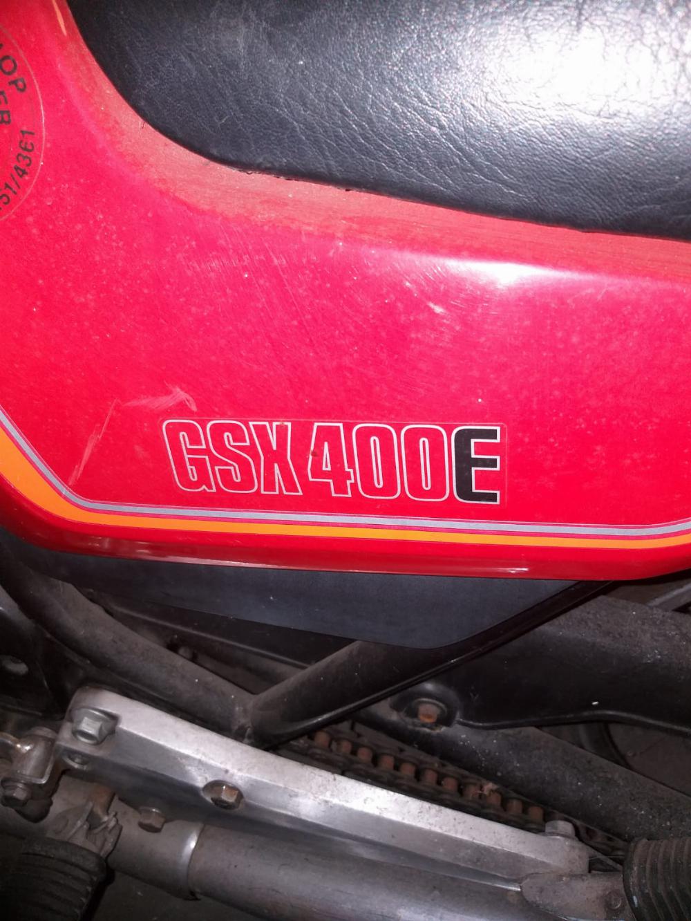 Motorrad verkaufen Suzuki GSX 400E Ankauf